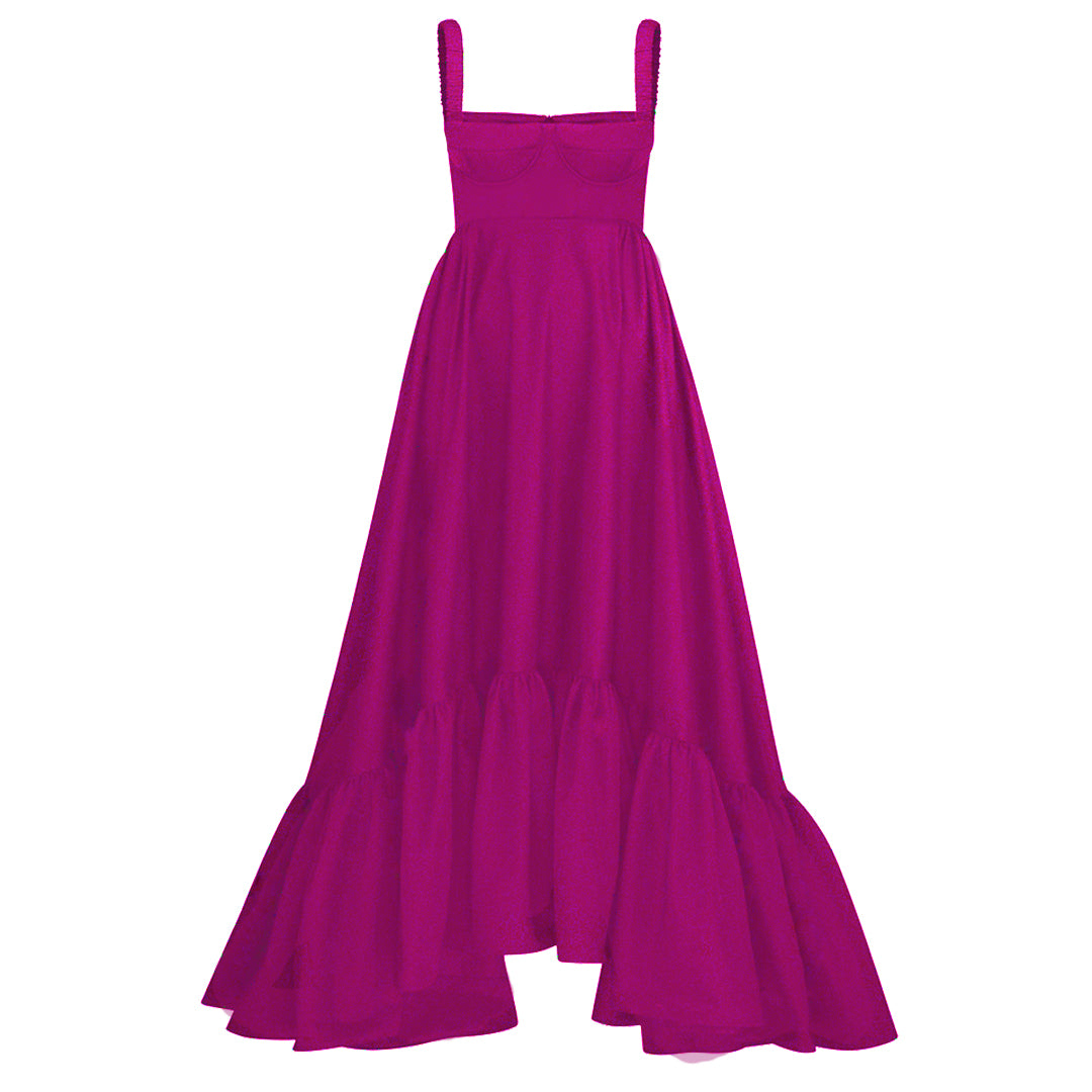 Estopa Gardenia Magenta - Vestido (7498088644854)